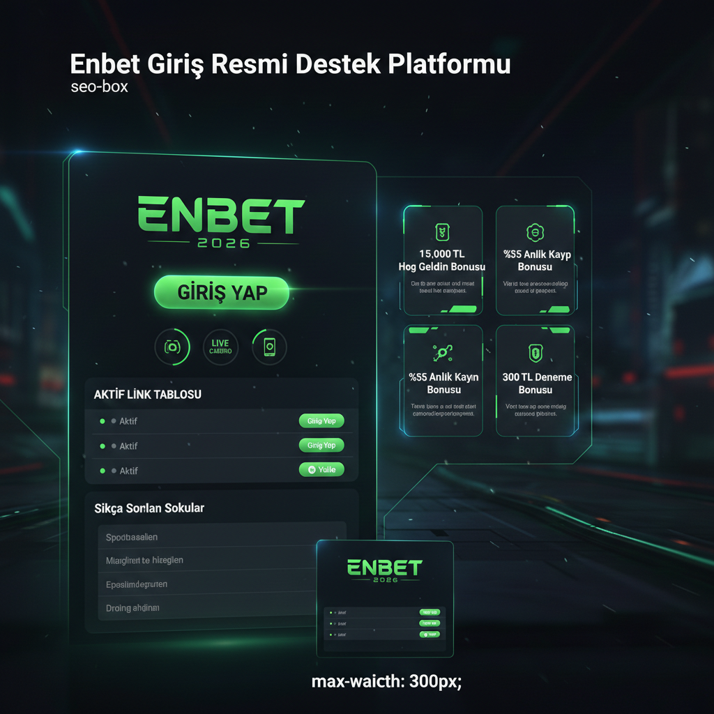 Enbet 2026 Güncel Giriş